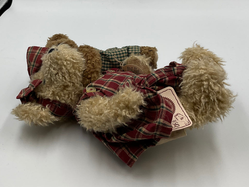 The Boyds Collection Momma McNew with Hugsley Plush Teddy Bears