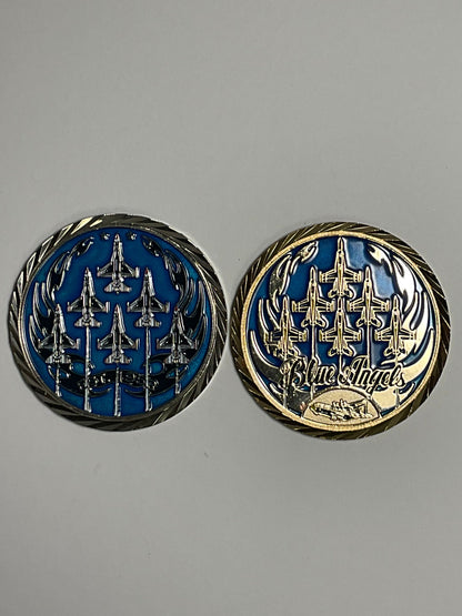 Military Divisional United States Air Force Thunderbirds challenge Coin