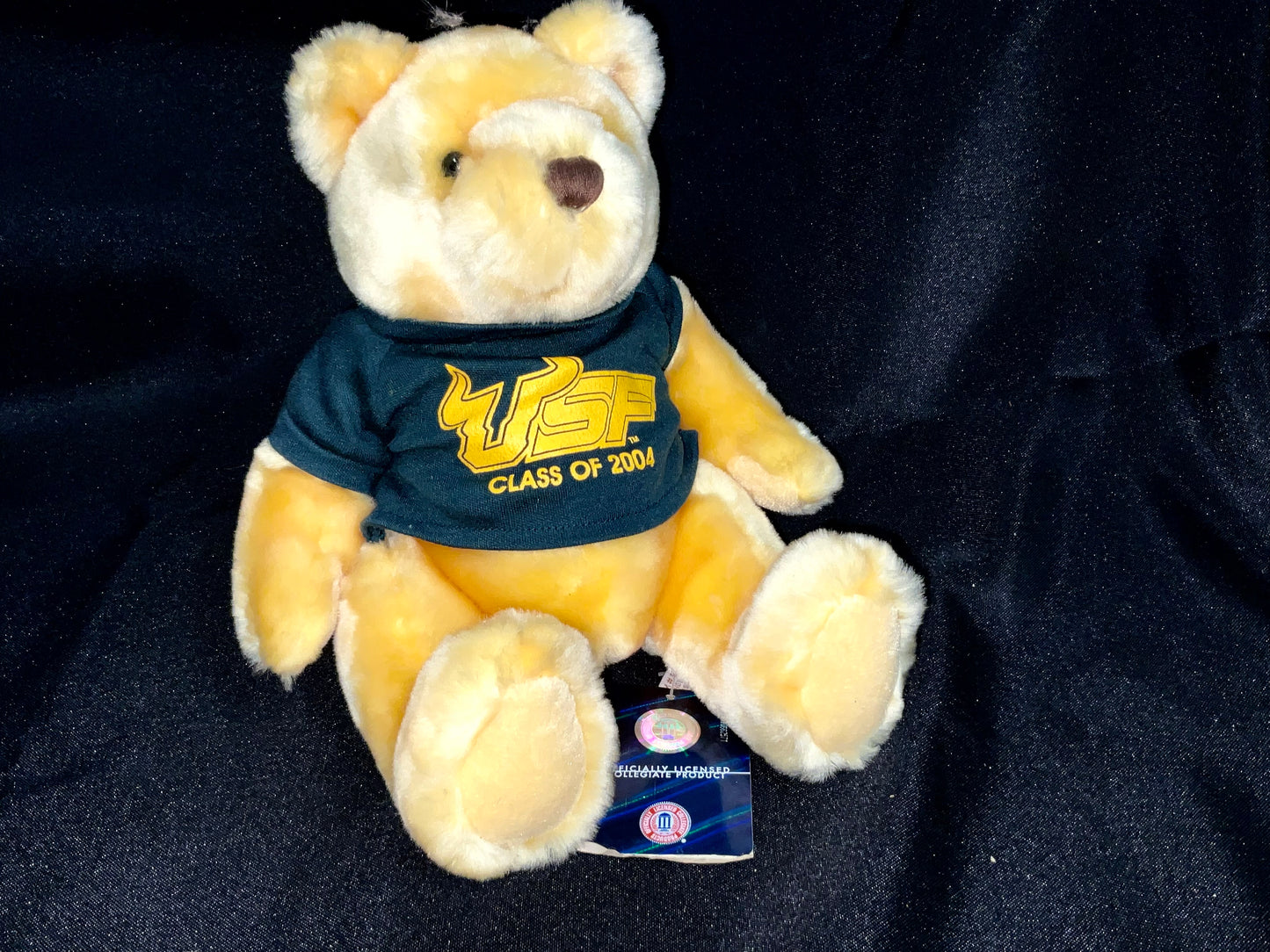 USF College Class of 2004 Yellow Teddy Bear