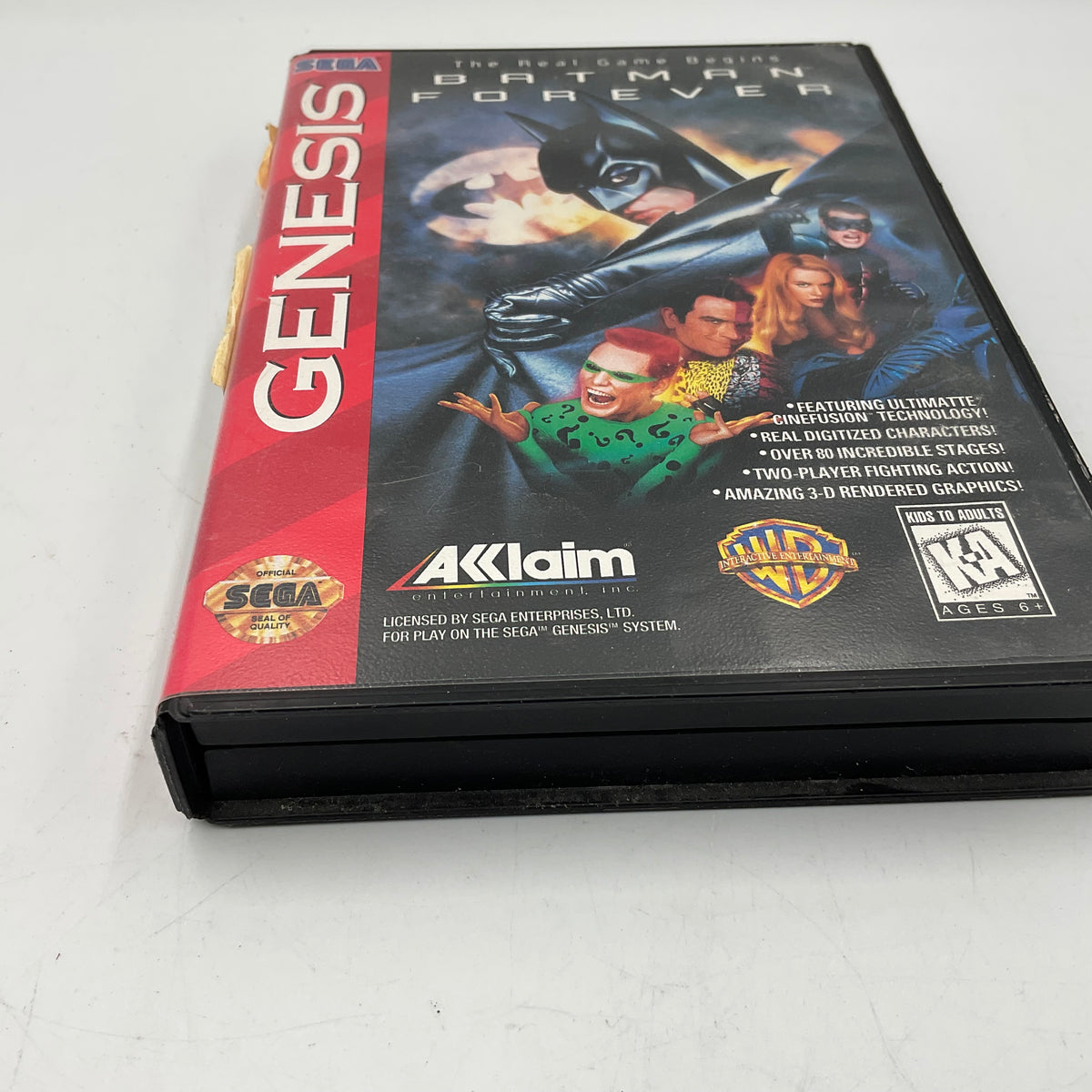 Sega Genesis Batman Forever Game (UNTESTED)