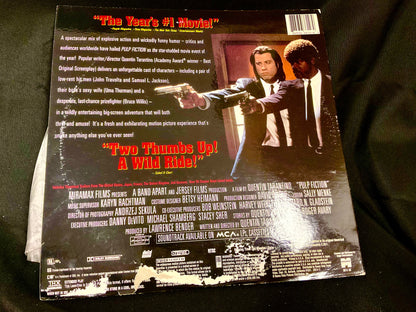 Pulp Fiction Laser Disc Movie