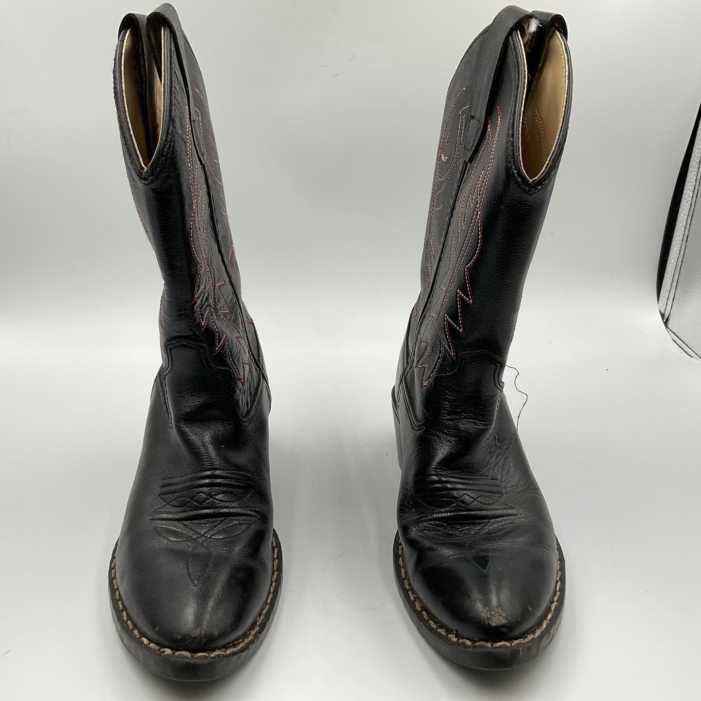 Old West Leather Boys Cowboys Boots