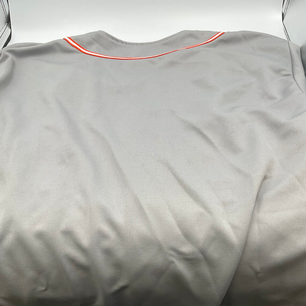 Chase NASCAR Tony Stewart #20 Baseball Jersey Grey 2XL