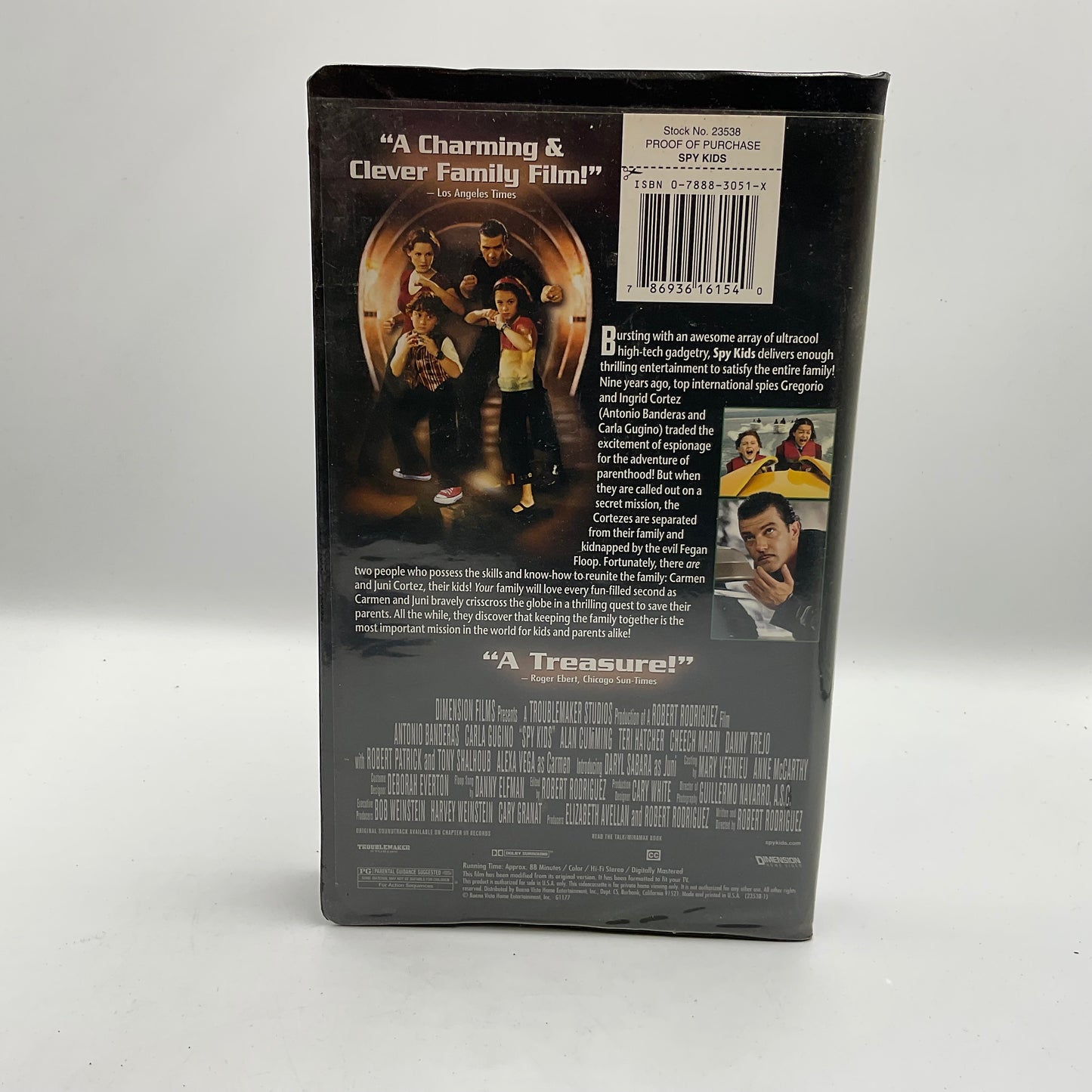 Spy Kids VHS Tape