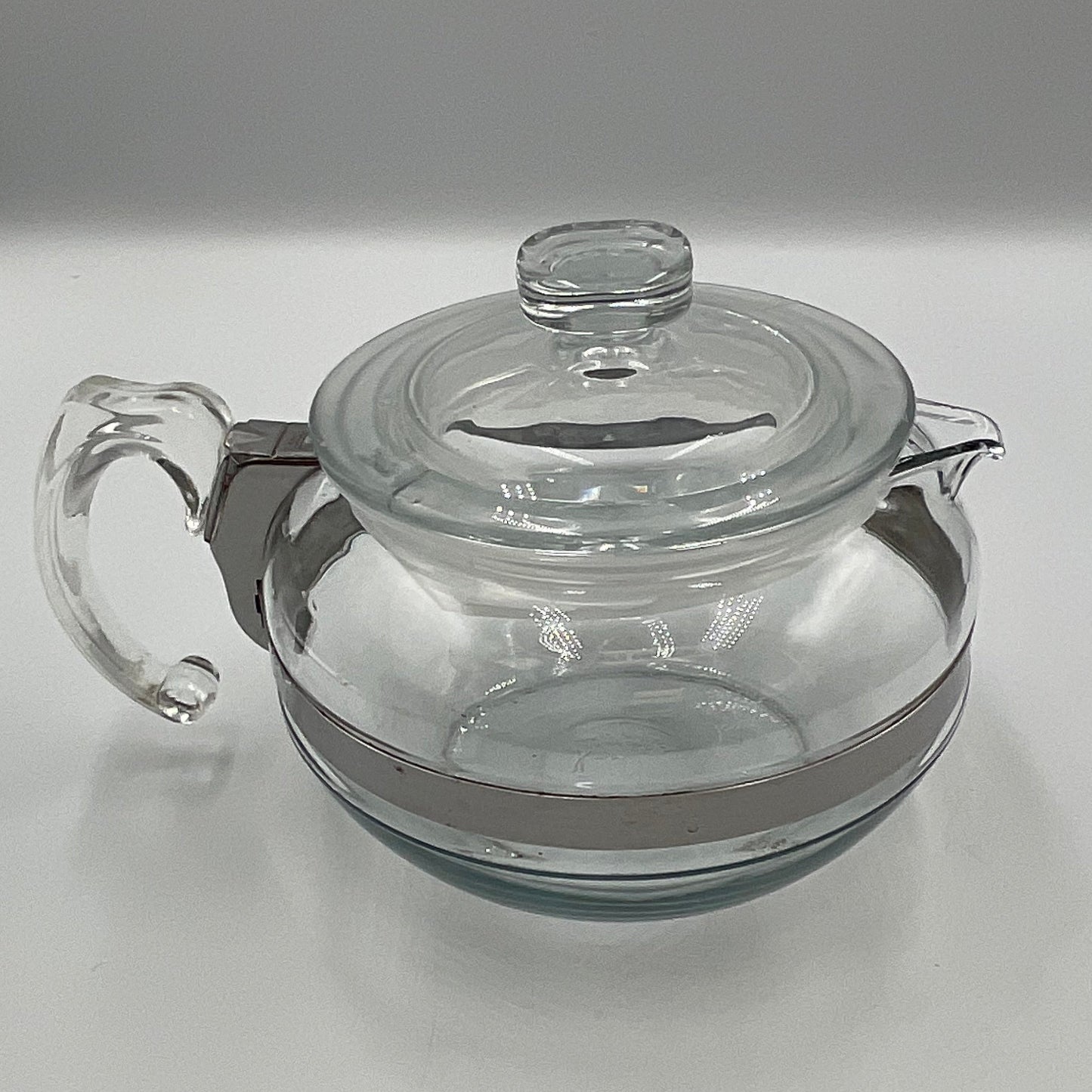 Pyrex Glass and Stainless-Steel Coffee Pot