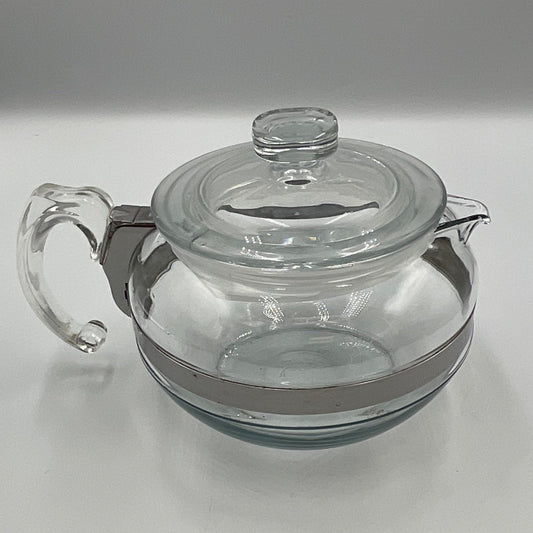 Pyrex Glass and Stainless-Steel Coffee Pot
