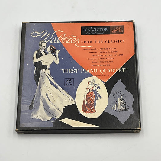 Vintage RCA Victor Red Seal “Waltzes From The Classics By The First Piano Quartet Vinyl Record