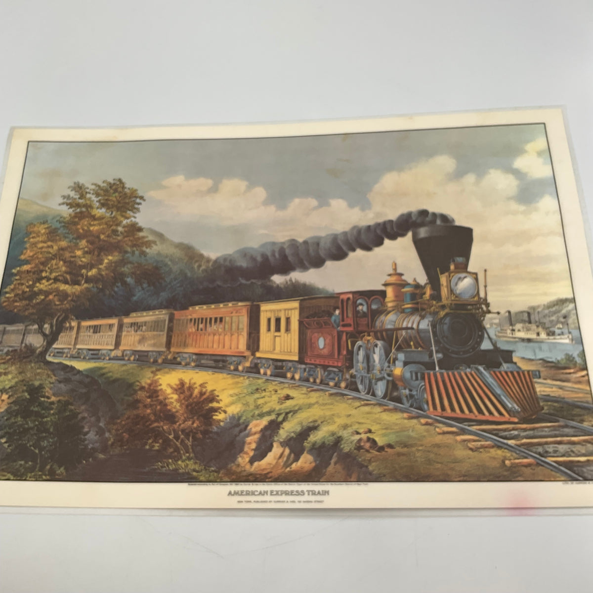 “American Express Train”Published By Currier & Ives