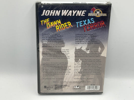 John Wayne: Texas Terror + The Dawn Rider DVD Sealed