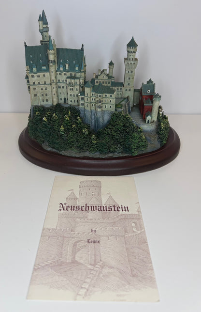 Neuschwanstein Castle Collectible Lenox Great Castles of the World Collection Original Box with COA