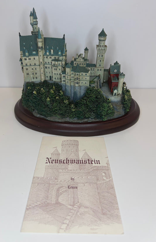 Neuschwanstein Castle Collectible Lenox Great Castles of the World Collection Original Box with COA