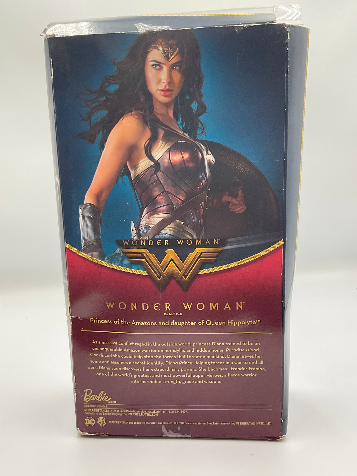 Mattel DC Comics Wonder Woman Barbie Collector Doll still in box ! (Model DWD82)