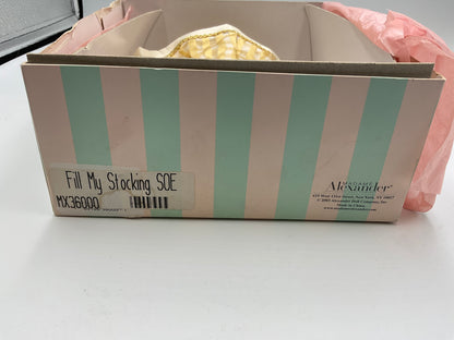 2003 Madame Alexander "Fill My Stocking with Lenox" Doll #36000