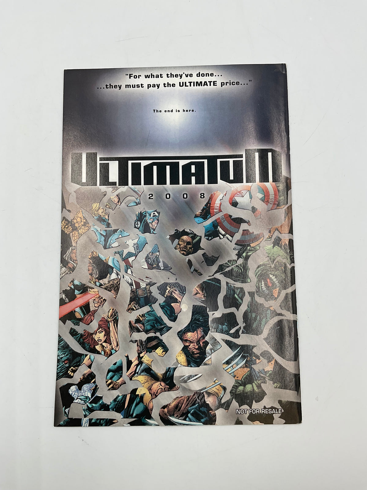 Magazines title:%20Marvel%20Ultimate%20Marvel%20Sampler%20Promotional%20Preview%20Comic%20Guide