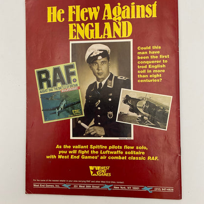 Wargamer Vol 2 Number 9 book Vintage Dec 1987