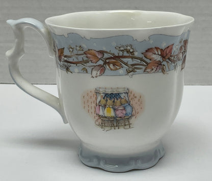 Royal Doulton Winter Summer Bone China Teacups Made In England