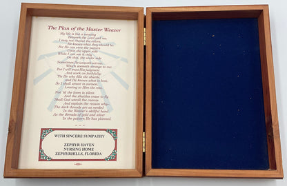 Dove of Peace KJV Holy Bible King James Version Ceder Wood Presentation Box