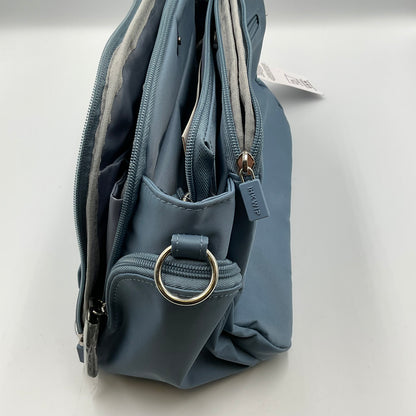 New with tags IHKWIP Blue Satchel with Crossbody Strap Large Purse