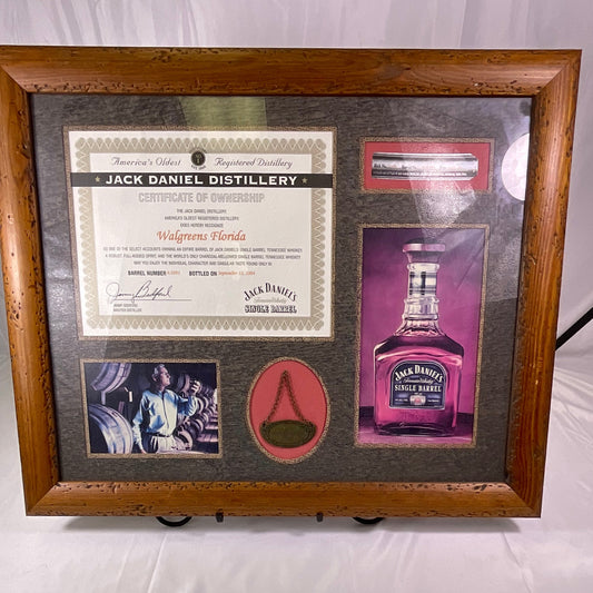Jack Daniel Distillery Vintage 2004 Commemorative Certificate of Partnership