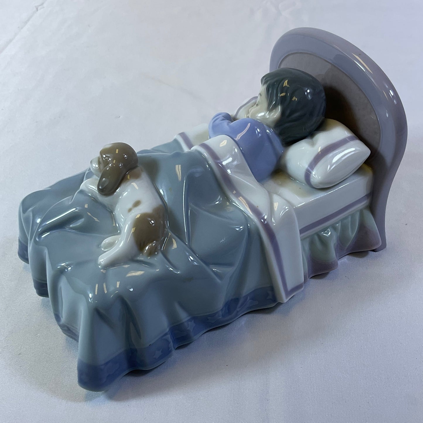 Lladro Bedtime Buddies #6541 Vintage 1997 Porcelain Figurine Handmade in Spain