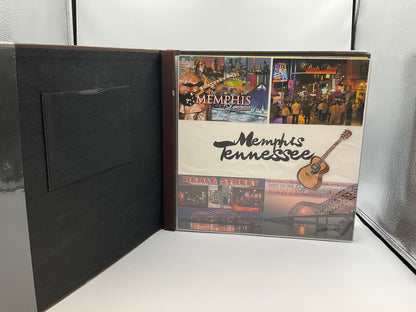 completed, vintage Graceland & Memphis vacation photo scrapbook