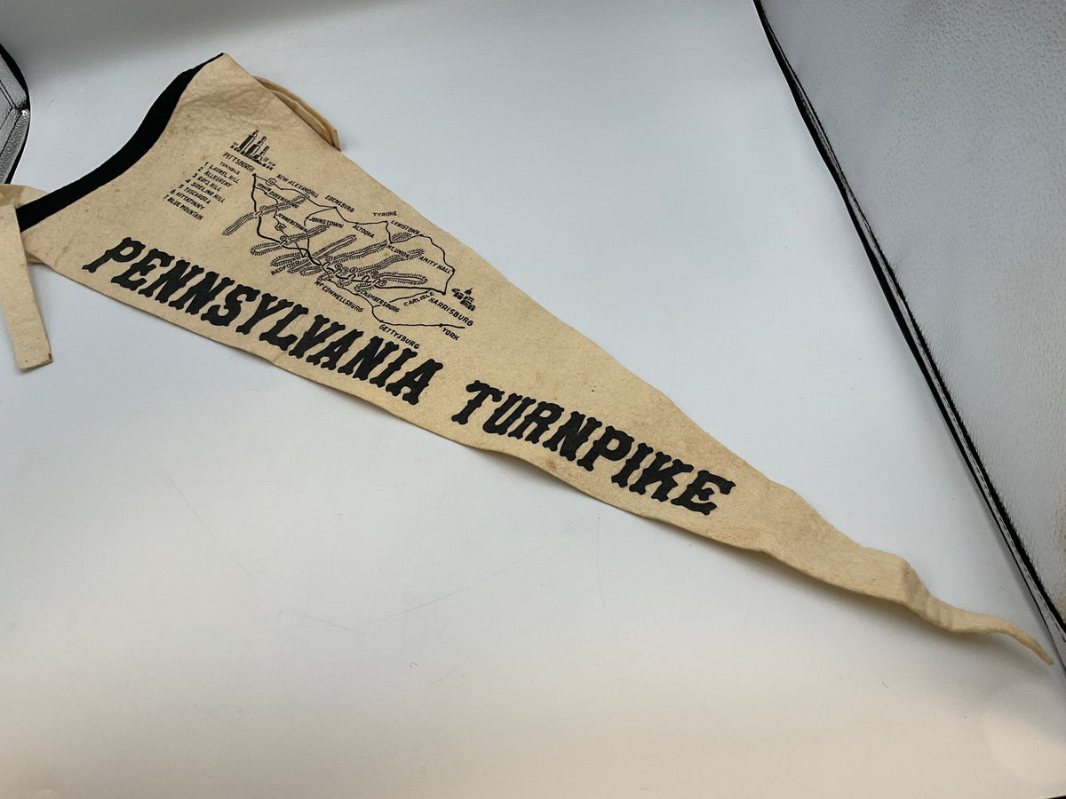 Vintage Souvenir Felt Pennants Collection