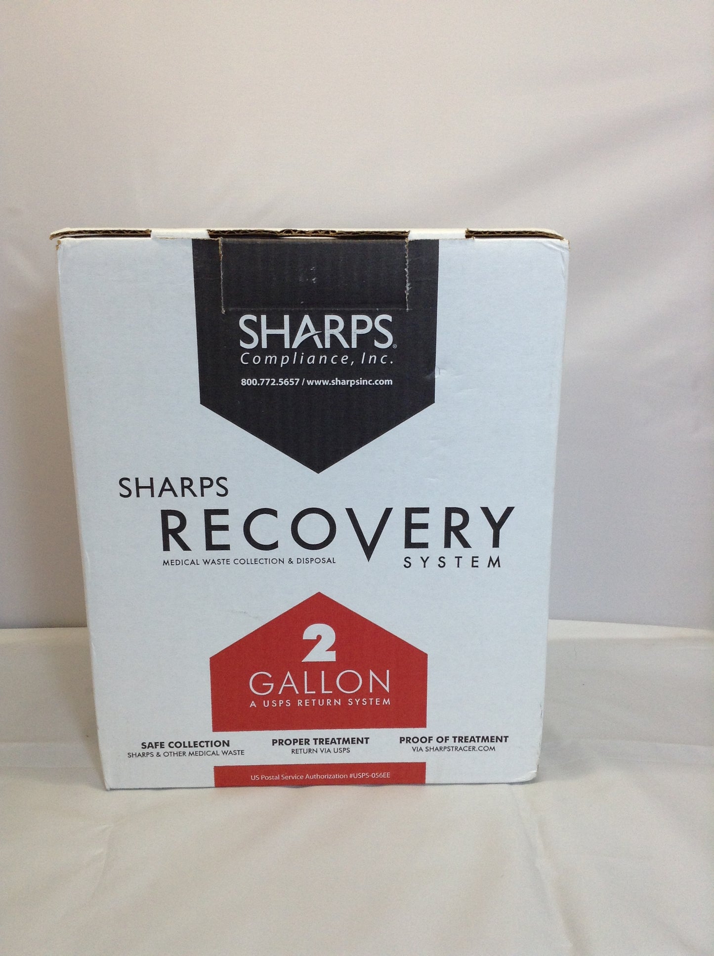 Sharps Recovery System 2 Gallon w/Return Box