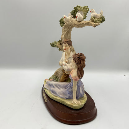 The Mirella Collection Vintage Figurine Couple In A Romatic Scene