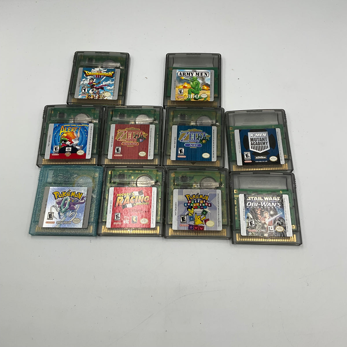 Game Boy Color Game Cartridges (10 Total )