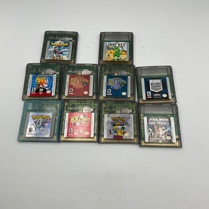 Game Boy Color Game Cartridges (10 Total )