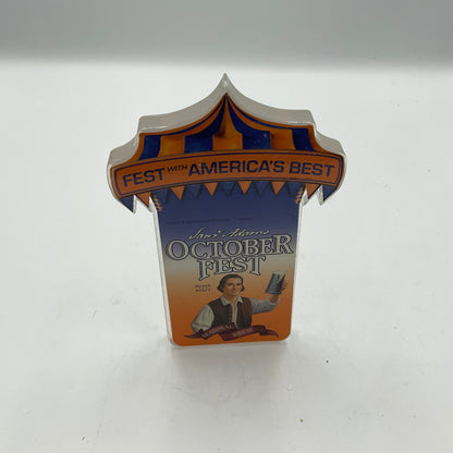 Sam Adams Octoberfest beer advertsing display signs Lot of 2 bar, pub, mancave decor