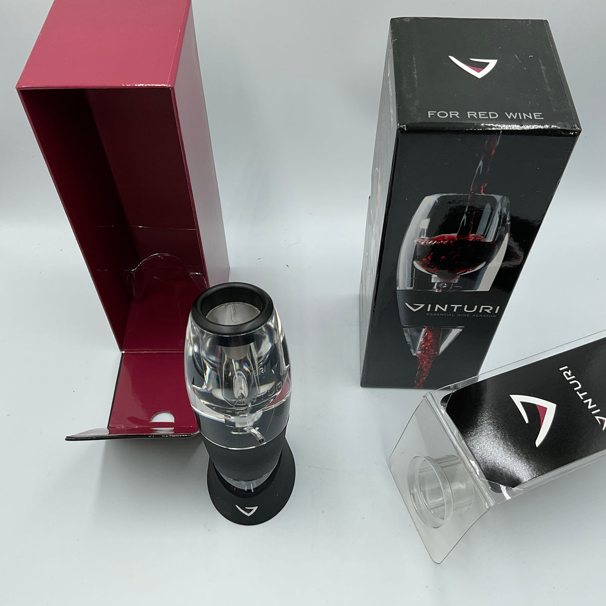 Venturi Wine Aerator (Black)