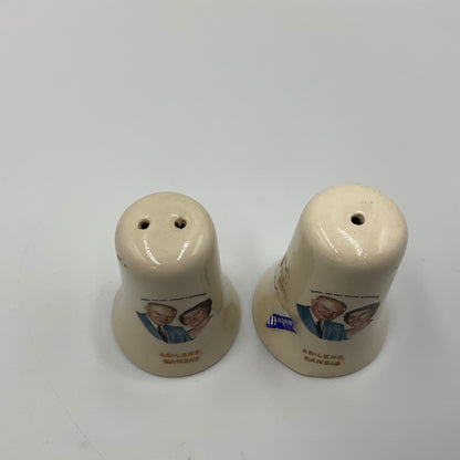 General And Mrs.Dwight D. Eisenhower Salt And Pepper Shakers