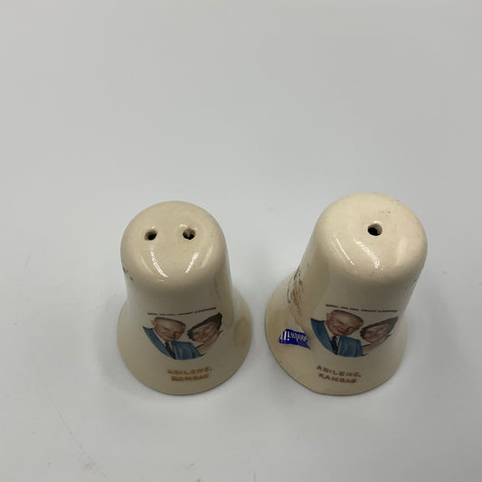 General And Mrs.Dwight D. Eisenhower Salt And Pepper Shakers