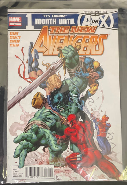 The New Avengers #23 Vintage April 2012 Marvel Comic Book