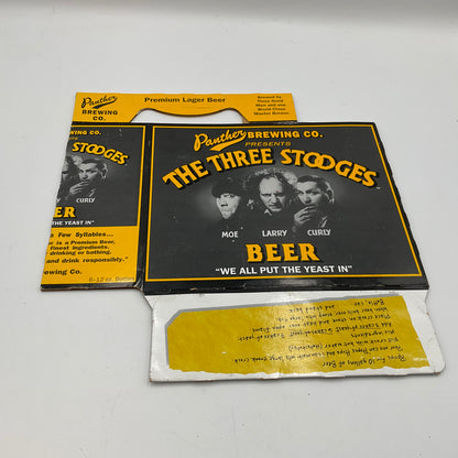Vintage 1998 Collector’s 6 Pack Holder The Stooges Beer
