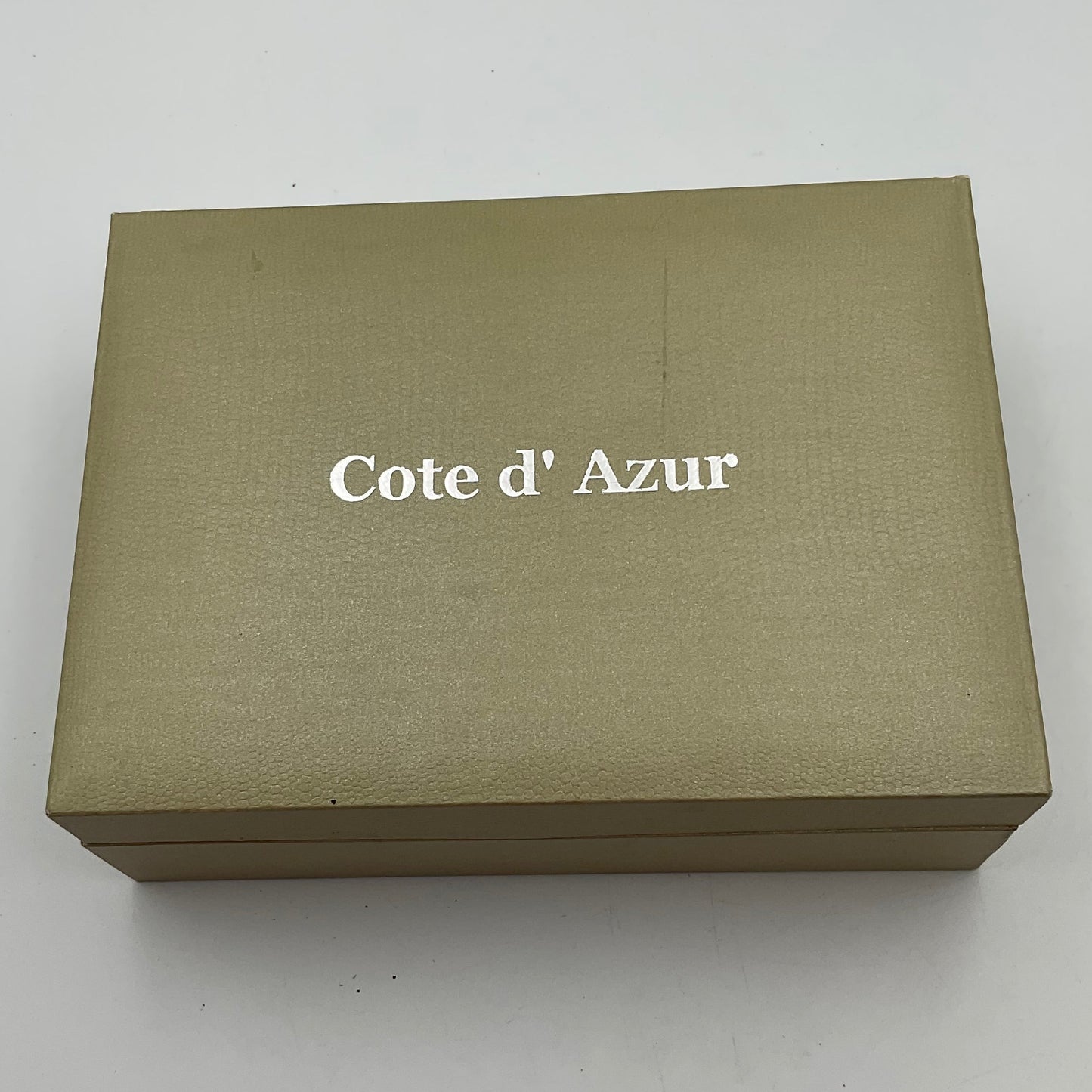 Cote D’ Azur Jewelry Gift Set Watch Necklace Ring and Earrings New in Box
