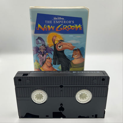 Walt Disney VHS The Emperor’s New Grove 2001 Vintage Video Tape Movie Film Not Tested
