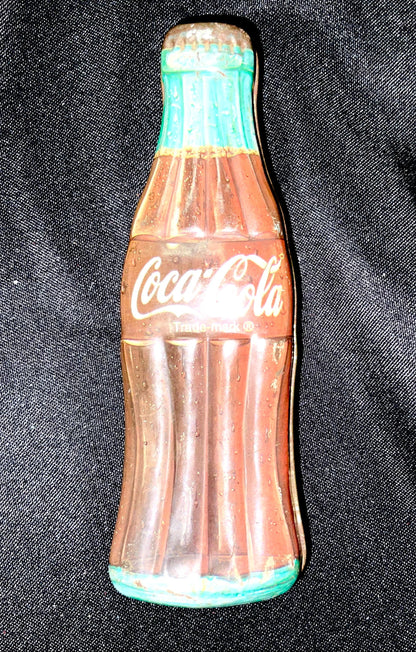 Coca-Cola Tootsie Roll Tin Pencil Sharpener Vintage 1996 Collectible