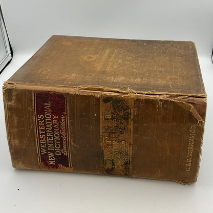 Webster's New International Dictionary, Second Edition