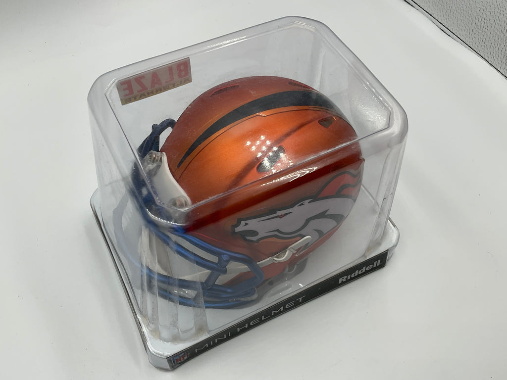 Denver Broncos NFL Riddell Blaze Alternate Mini Helmet
