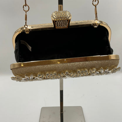 NCQ Rhinestone Evening Clutch with Crystal Accents