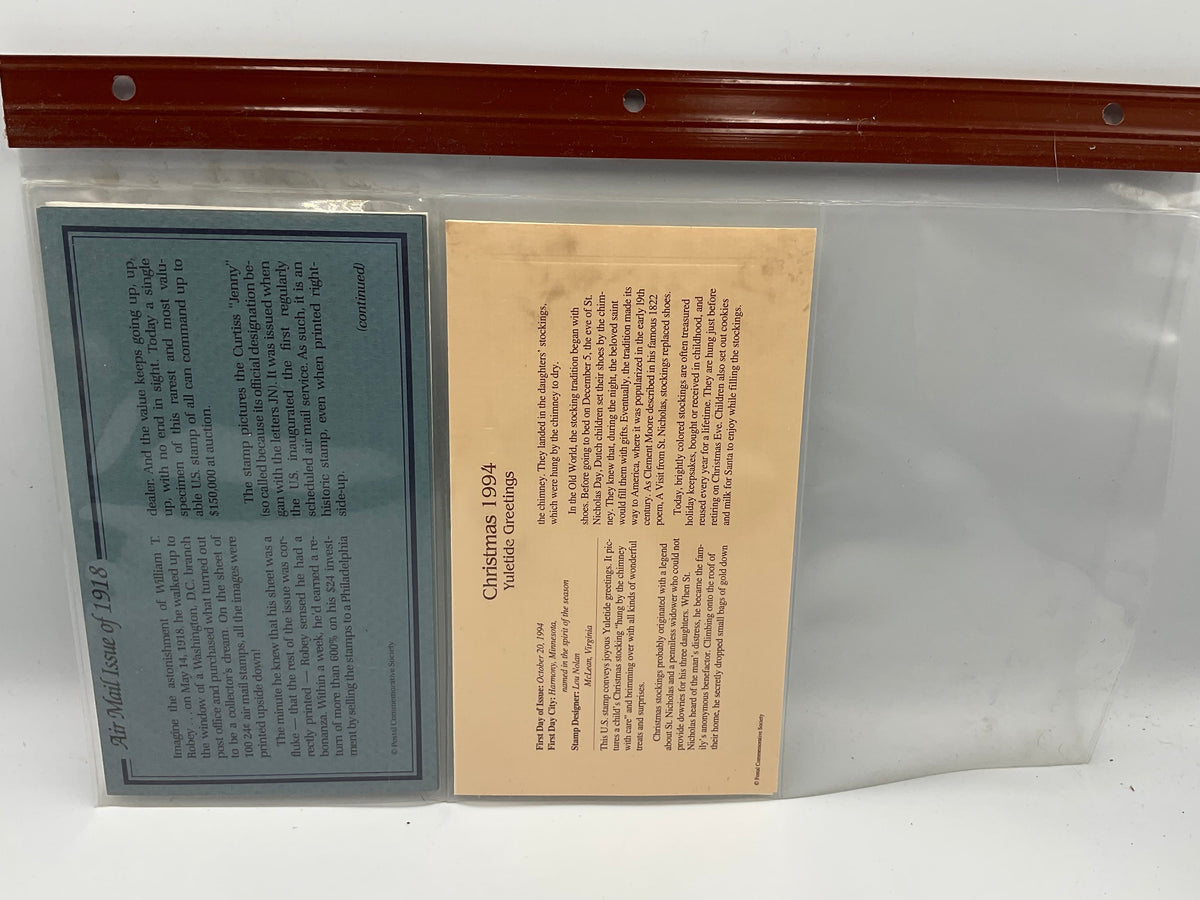 Golden Replicas of United States Stamps with First Day Covers 22k Gold Replica