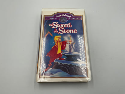 Walt Disney Masterpiece Collection The Sword in the Stone VHS tape Vintage 1998