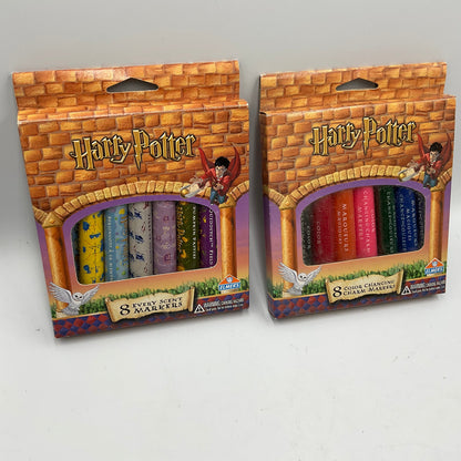 Vintage 2001 Harry Potter Elmer Scented Markers 2 sets