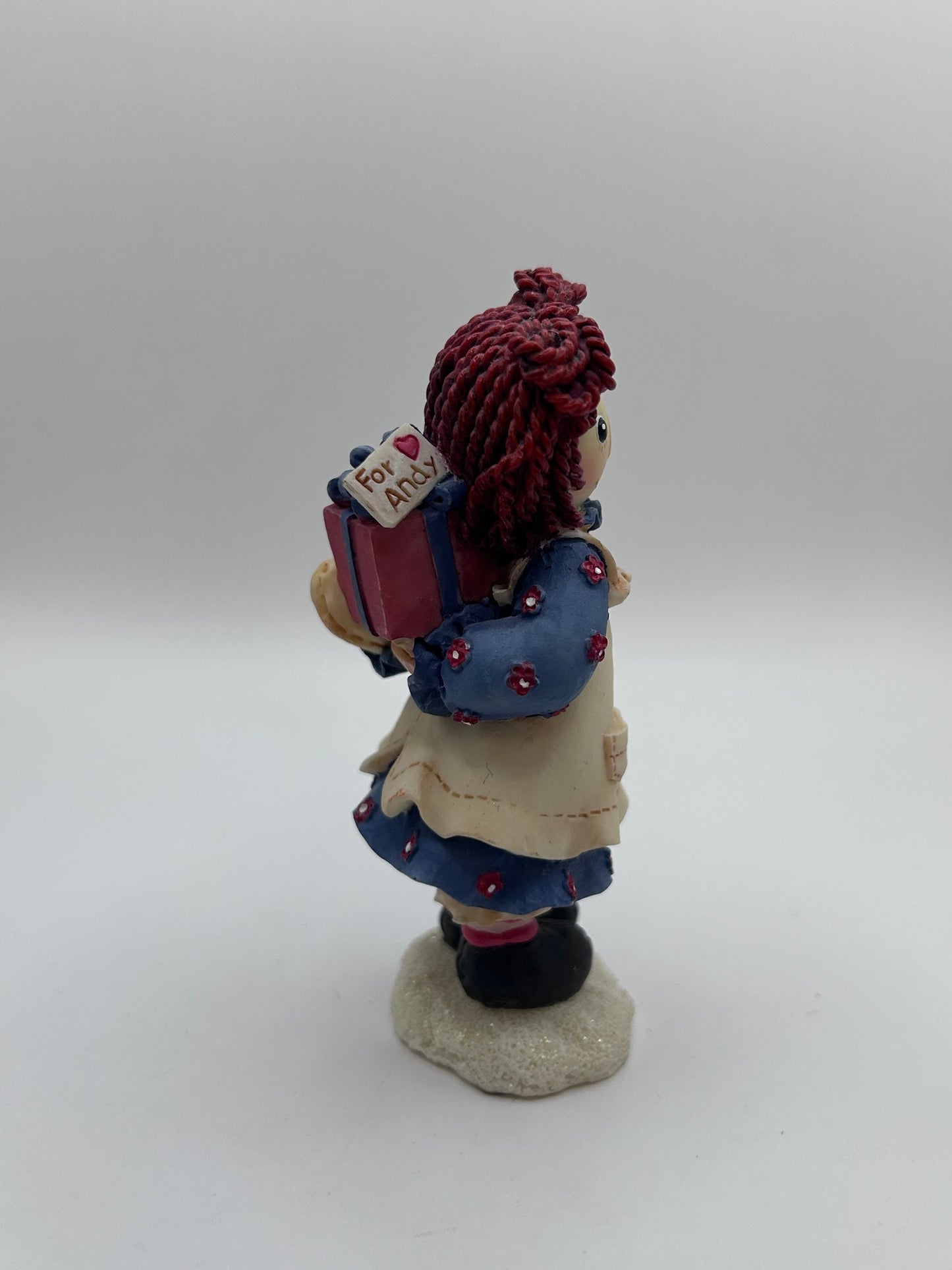 Raggedy Ann & Andy Touch Somebody With a Little Love Today Vintage Figurine