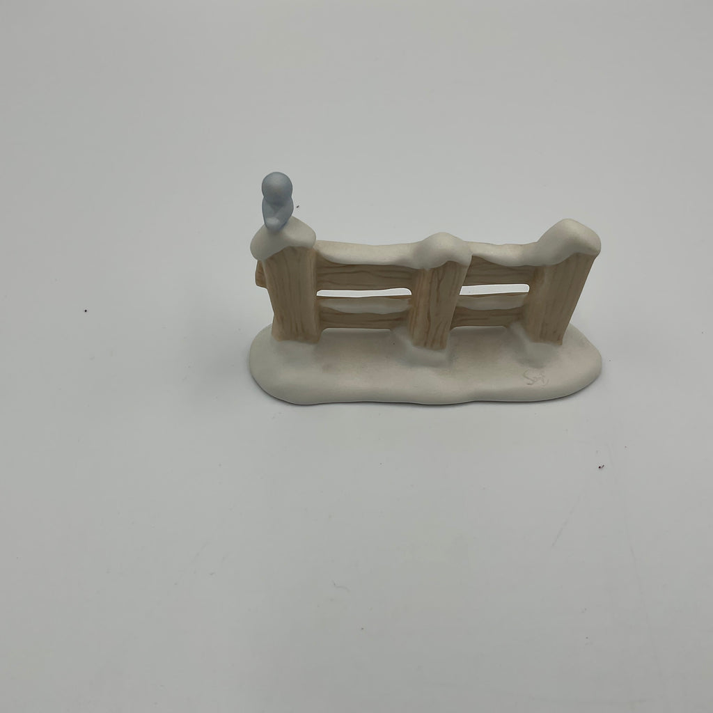 Precious Moments Sugar Town  Fence Figurine
