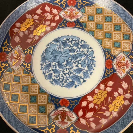 Smithsonian Imari Porcelain Dessert Plate