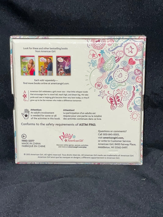 American Girl Truly Me Activity Spinner Cards Play Game Advice Crafts Foods Fun