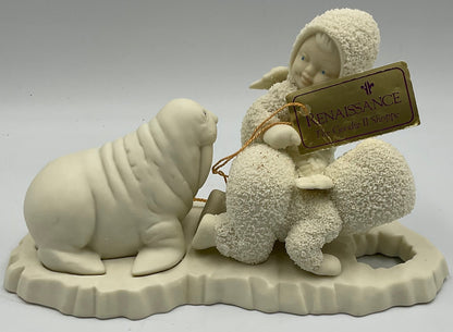 Dept 56 Snowbabies “I Can’t Find Him!”  #68800 Walrus Figurine w/ Box